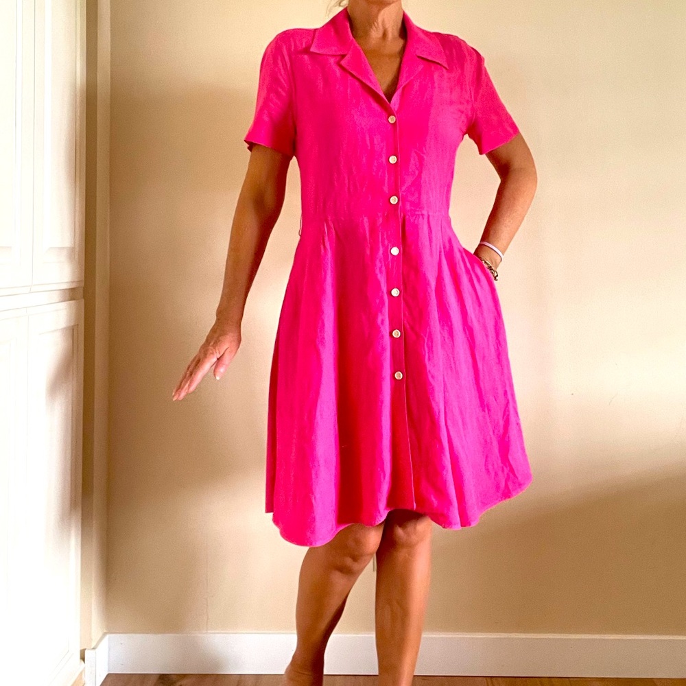Linen Dress - Picture 2 of 5